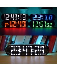 Geekcreit DS3231 High Accuracy Multifunction LED Dot Matrix Animation Effects Clock DIY Kit