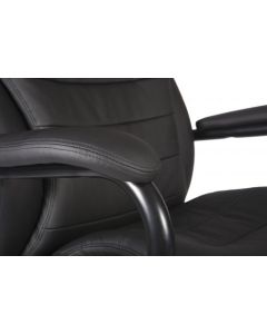 Goliath Heavy Duty Bonded Leather Faced Executive Office Chair Black - B991