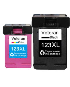 Veteran VH123XL Ink Cartridge Compatible with HP 123xl Cartridge 2130/2630/3630/3830 Printer School Office Use