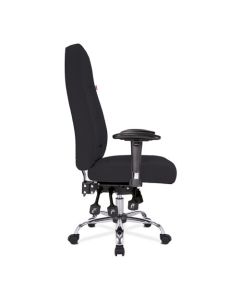 Nautilus Designs Thames Ergonomic High Back 24 Hour Multi-Functional Synchronous Operator Chair With Multi-Adjustable Arms Wine - DPA1431FBSY/AWN