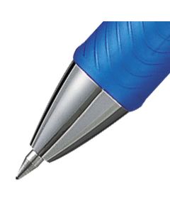 Pentel Energel XM Retractable Gel Rollerball Pen 0.7mm Tip 0.35mm Line Blue (Pack 12) - BL77-CO