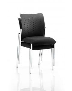 Academy Visitor Chair Black Without Arms BR000011