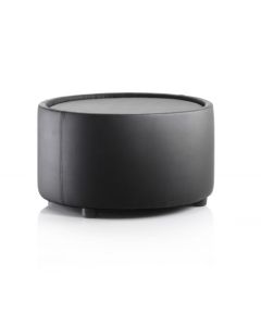 Neo Round Table Black Leather BR000096