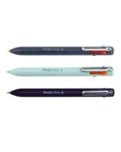 Pentel IZEE 4 Colour Ballpoint Pen Education 1.0mm Tip 0.5mm Line (Pack 12) BXC470-DV-ACDV
