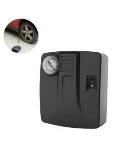 BIKIGHT Multifunction Mini Electric Air Pump 12V DC 10A Tire Pressure Detection Deflator for Bicycle Car Motorcycle Ball