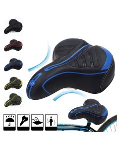 Extra Wide Soft Bike Saddle Universal Comfy Bike Seat Bicycle Cushioned Padded Cycling Accessories