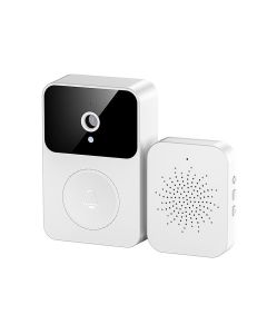 Wireless Video Doorbell Smart Doorbell Camera 2.4G WiFi HD Call Two-way Audio IR Night Vision Auto Capture Remote Phone APP Notifications Control Support Voice Change Intelligent Bell for Home Security
