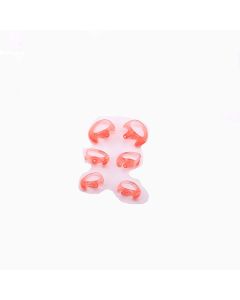 Environmental Protection Silicone Earplugs Pink Walkie-talkie Phone Large, medium and smal Intercom