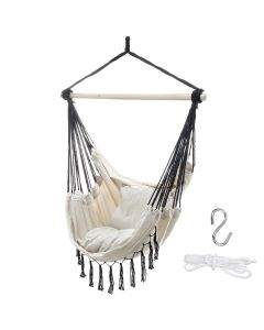 39.4x51.2inch Hammock Chair Double People Hanging Swinging Garden Swinging Chair Camping Travel Beach
