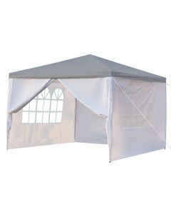 3x3m Oxford Cloth 4 Side Walls Party Tent Walls Side Waterproof Garden Patio Outdoor Sunshade Shelter Sidewall