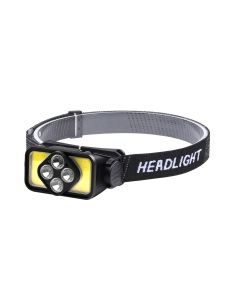 Handfress Motion Sensor Headlamp 6 Modes Powerful LED Headlight COB Head Light For Camping Fishing Cycling
