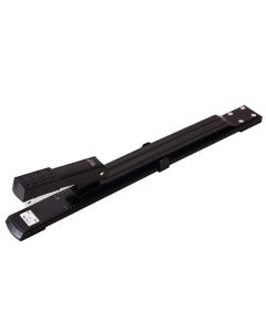 Deli 0334 Long Arm Heavy Stapler Metal Special Staple Lengthening Stapler Paper Stapling Office Stapler Bookbinding Tools