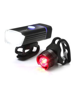 SGODDE Bicycle Headlights Tail Lights Set Rechargeable Bicycle Light with USB Port Super Bright Portable Outdoor Cycling Bike Light