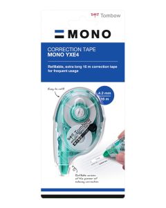Tombow MONO YXE4 Refillable Correction Tape Roller 4.2mmx16m White - CT-YXE4