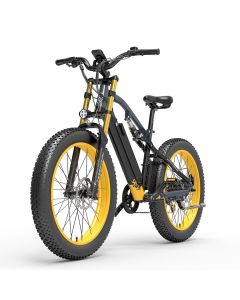 [USA DIRECT] LANKELEISI RV700 16Ah 48V 1000W Electric Bicycle 26inch 130km Mileage Range Max Load 150kg