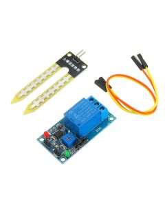 5pcs DC 12V Relay Controller Soil Moisture Humidity Sensor Module Automatically Watering