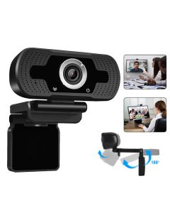 U4-N HD 1080P 110 Wide Angle Auto focus USB Webcam Conference Live Computer Camera Built-in Noise Reduction Microphone for PC Laptop