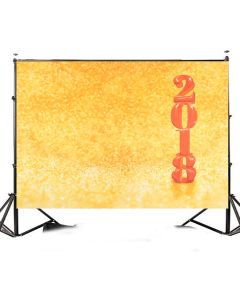 7x5ft New Year Golden Bright Stars Photography Backdrop Studio Prop Background