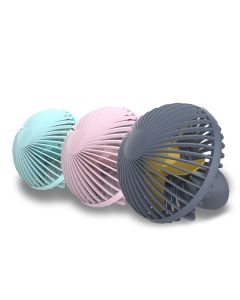 Portable Mini Electronic Desktop Mushroom Shape Summer Cooling Fan 2 Grade Adjustment USB Charging F
