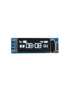0.91 inch OLED LCD Screen 12832 Display Module IIC Device Compatible for Raspberry Pi