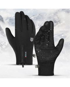 TENGOO Winter Warm Gloves Touch Screen Thickened Anti Slip Waterproof Anti Cold Outdoor Riding Ski Climbing Gloves for Adult