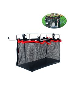 Campleader Outdoor Picnic Camping Storage Net Bag Stuff Storage Mesh Pack Kitchen Portable Folding Table Hanging Net