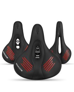 Bike Saddle Breathable Hollow Shock Absorbed Comfortable Bicycle Seat Cushion Bike Accessories