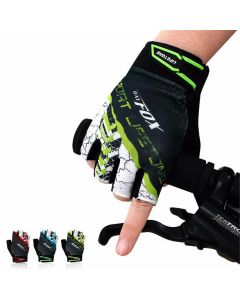 Unisex MTB Cycling Gloves Breathable Shockproof Half Finger Gloves for Bicycle Climbing Sport Outdoor Protect