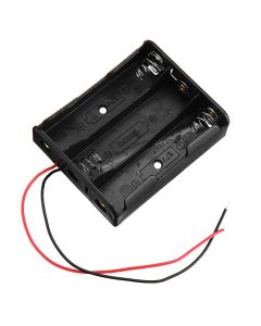 5pcs 3 Slots 18650 Battery Holder Plastic Case Storage Box for 4*3.7V 18650 Lithium Battery
