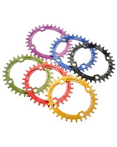 SNAIL 32T Oval Ddisc Chainring Bicycle Crankset 104MM Chainwheel Bike Single-tooth Positive and Nega