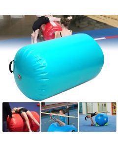 35.49x41.39inch 105x90cm Inflatable Gymnastic Air Rolls Beam Yoga Gymnastics Cylinder Airtrack Exercise