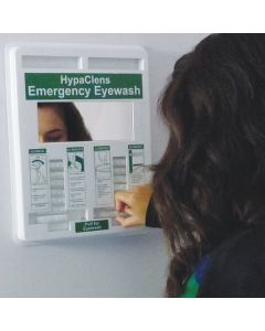 HypaClens Emergency 20ml Eyewash Dispenser including 25 Pods - E498