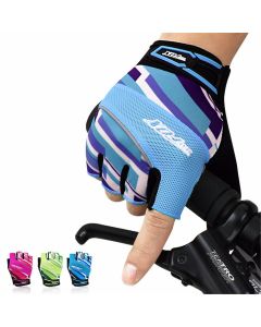 Cycling Gloves Half Finger Bike Gloves Anti-Slip Breathable Summer Shock-absorbing MTB Bicycle Gloves