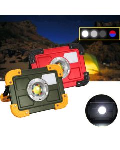30W COB 4 Mode LED Portable USB Rechargeable Flood Light Spot Hiking Camping Outdoor Work Lamp