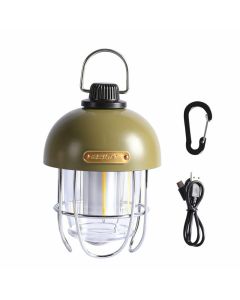Outdoor Camping Camp Light Portable Tent Light USB Rechargeable IPX3 Waterproof White Light & Warm Light Adjustable