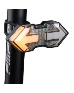 500mAh Wireless Remote Control Steering Tail Light USB Charging Bike Tail Light LED Bike Light