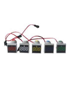 AD101-22AM Square LED Display AC Ammeter Electricity Tester Meter Indicator with Transformer