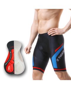 X-Tiger Coolmax 5D Padded Cycling Shorts Shockproof MTB Bicycle Shorts Road Bike Shorts Ropa Ciclismo Tights For Man Women