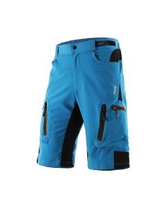 ARSUXEO Men's Cycling MTB Shorts Bike Baggy Shorts Breathable Quick Dry Waterproof Zipper Sports Pants