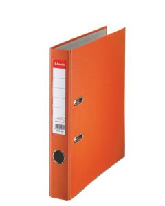 Esselte Essentials Lever Arch File Polypropylene A4 50mm Spine Width Orange (Pack 25) 81171
