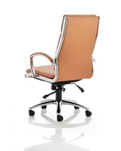 Classic Executive Chair High Back Tan EX000008