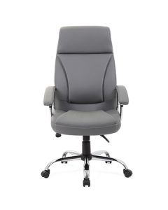 Penza Executive Chair Grey Leather EX000195