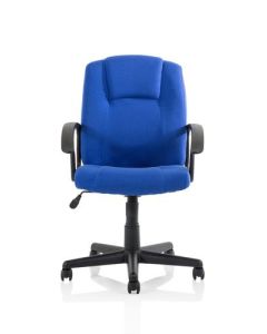 Bella Executive Managers Chair Blue Fabric EX000247