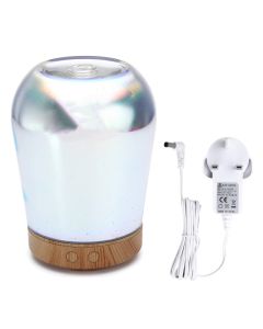 3D Star Lighting Essential Oil Aroma Diffuser Portable Ultra-quiet Ultrasonic Aromatherapy Humidifier with 6 Color LED Lights