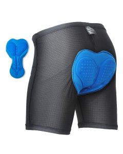 OUTTO Outdoor Men's Quick Dry Breathable Shock Absorption Sport Riding Bike Shorts with Padded Seat Cushion