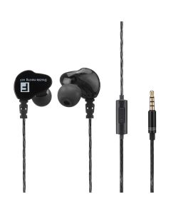 Double Dynamic Universal Earphone Bass In-ear Waterproof Mobile Phone Headset