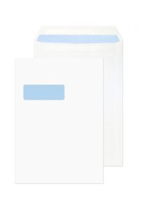ValueX Pocket Envelope C4 Self Seal Window 90gsm White (Pack 250) - FL2892