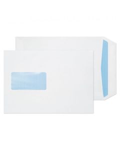 ValueX Pocket Envelope C5 Self Seal Window 90gsm White (Pack 500) - FL3084