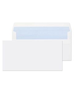 ValueX Wallet Envelope DL Self Seal Plain 90gsm White (Pack 1000) - FL3882