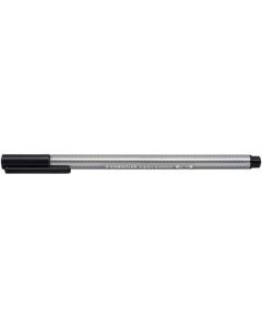 Staedtler Triplus Fineliner Pen 0.8mm Tip 0.3mm Line Black (Pack 10) 334-9